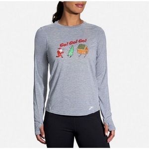 Women's Brooks Run Merry Distance Graphic Long Sleeve